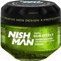 Гель для укладки волос NishMan G1 Ultra Hold Hair Styling Gel (300мл)