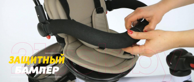 Изображение товара Трехколесный велосипед с ручкой Lorelli Neo Air Wheels Green Luxe / 10050340017