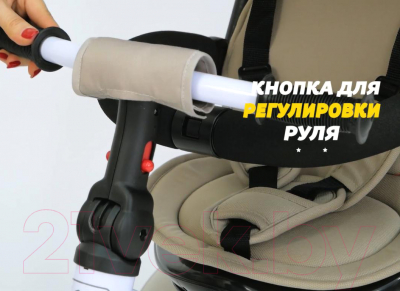 Изображение товара Трехколесный велосипед с ручкой Lorelli Neo Air Wheels Green Luxe / 10050340017