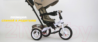 Изображение товара Трехколесный велосипед с ручкой Lorelli Neo Air Wheels Green Luxe / 10050340017