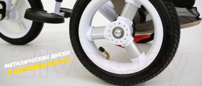 Изображение товара Трехколесный велосипед с ручкой Lorelli Neo Air Wheels Green Luxe / 10050340017