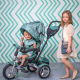 Миниатюра изображения товара Трехколесный велосипед с ручкой Lorelli Neo Air Wheels Green Luxe / 10050340017