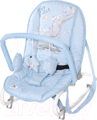 

Детский шезлонг Lorelli, Rock Star Tender Blue Fun / 10110132127