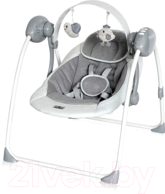 Качели для новорожденных Lorelli Portofino Cool Grey Stars / 10090062147