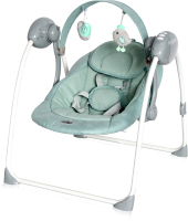 Качели для новорожденных Lorelli Portofino Frosty Green Star / 10090062146 - 