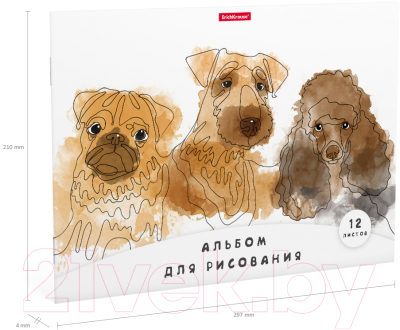 

Альбом для рисования Erich Krause, Дружок / 53420