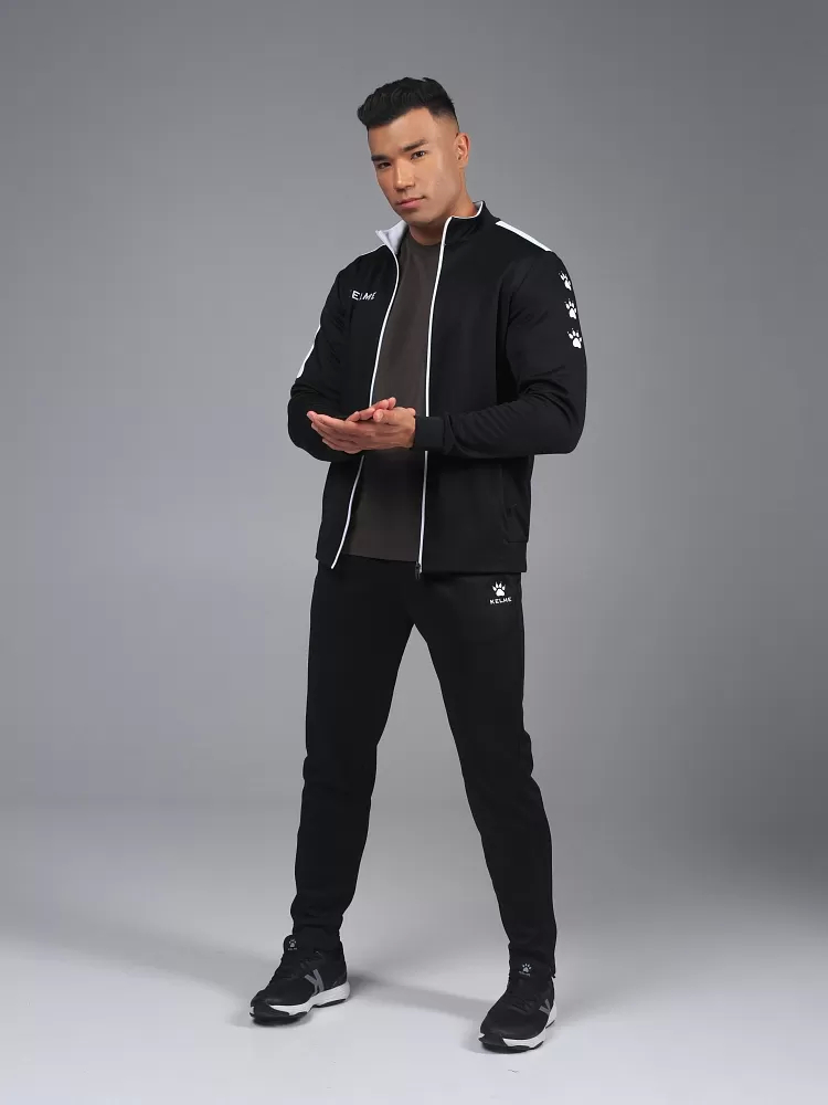 Спортивный костюм Kelme Tracksuit / 3771200-003 (M, черный) — фото 2
