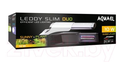 Светильник для аквариума Aquael Leddy Slim 10W Duo Sunny/Plant / 115151 (белый)