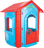 Детский игровой домик Pilsan Happy House / 06098 (голубой) - 