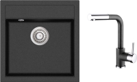 

Мойка кухонная со смесителем Aquasanita, Tesa SQT100W + смеситель Argo 2383 601