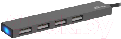 USB-хаб Ritmix CR-4402 (Metal)