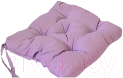 Подушка на стул АДЕЛЬ Бязь 35x35 (фиолетовый)