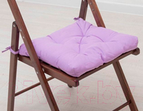 Подушка на стул АДЕЛЬ Бязь 35x35 (фиолетовый)