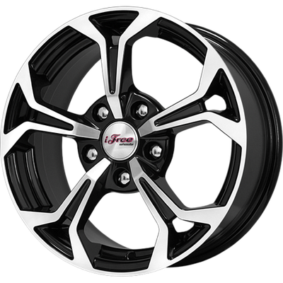 

Литой диск, Эрнесто 16x6.5" 5x114.3мм DIA 67.1мм ET 43мм Блэк Джек