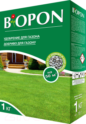 Удобрение Bros Биопон для газона (1кг)
