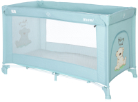 Кровать-манеж Lorelli Noemi 1 Blue Surf Teddy / 10080542156 - 