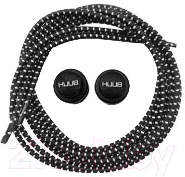 Шнурки для обуви Huub Elastic Lace Locks / A2-LACE B (черный)