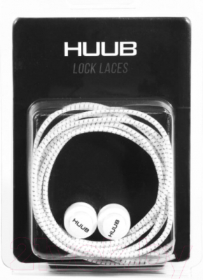 Шнурки для обуви Huub Elastic Lace Locks / A2-LACE W (белый)