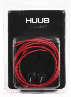 Шнурки для обуви Huub Elastic Lace Locks / A2-LACE R (красный)