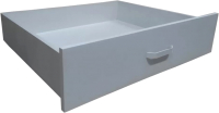 Ящик под кровать BAMA 100x60x24 (серый) - 