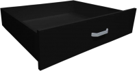 Ящик под кровать BAMA 100x60x24 (черный) - 