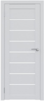 Дверь межкомнатная Юни Амати 01 60x200 (бьянко/стекло белое) - 