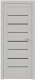 Дверь межкомнатная Юни Амати 01 60x200 (сканди классик/стекло черное) - 
