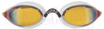 Очки для плавания Huub Brownlee 2 Mirror / A2-BLG2 (белый/желтый)