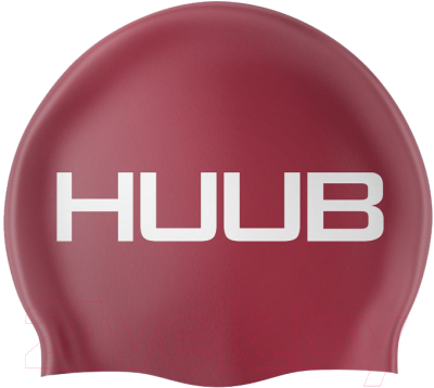 Шапочка для плавания Huub Silicone Swim Cap / A2-VGCAP/R (вишневый)