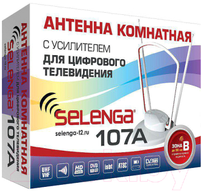Цифровая антенна для ТВ Selenga 107A