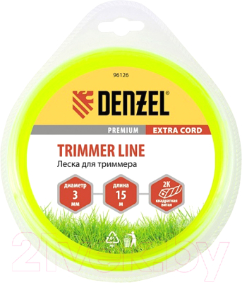 Изображение товара Леска для триммера Denzel 96126