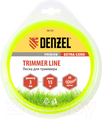 Изображение товара Леска для триммера Denzel 96129