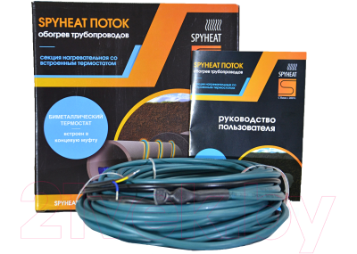 Греющий кабель для труб Spyheat Поток SHFD-13-100