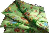 Детские ватные одеяла и подушки