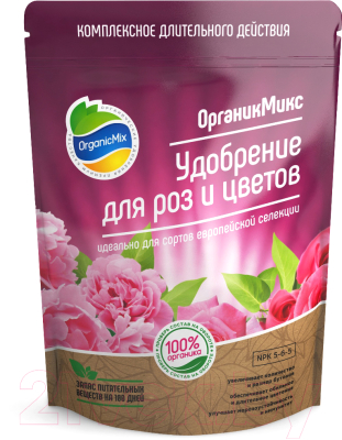 Удобрение Органик Микс Для роз и цветов (850г)