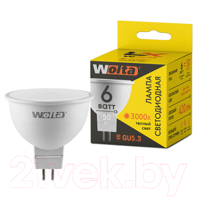 Лампа Wolta 30YMR16-220-6GU5.3