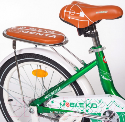 Детский велосипед Mobile Kid Genta 18 (темно-зеленый)