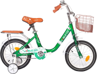 Детский велосипед Mobile Kid Genta 14 (темно-зеленый) - 