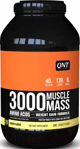 Гейнер QNT 3000 MuscleMass