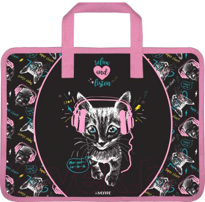 

Папка-портфель deVente, Music Kitty / 8053158