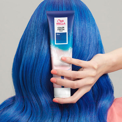 Тонирующая маска для волос Wella Professionals Color Fresh (150мл, синий)