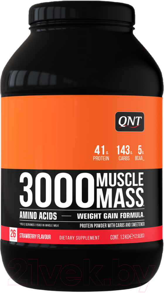 Гейнер QNT 3000 MuscleMass / I00002180