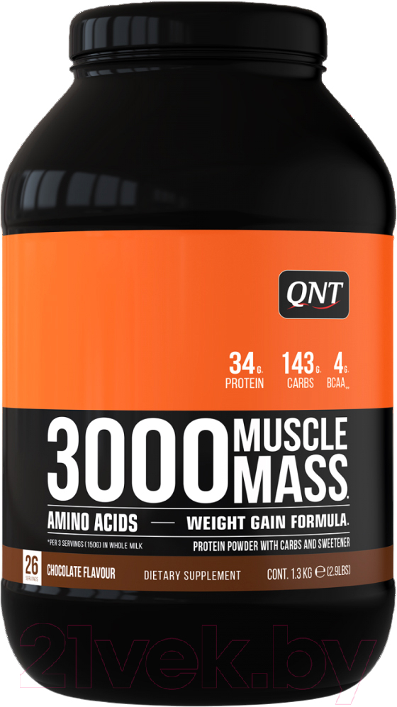 Гейнер QNT 3000 MuscleMass / I00002182