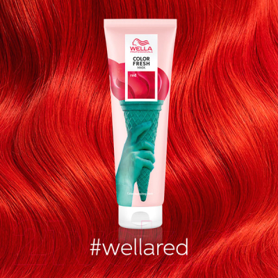 Тонирующая маска для волос Wella Professionals Color Fresh (150мл, красный)