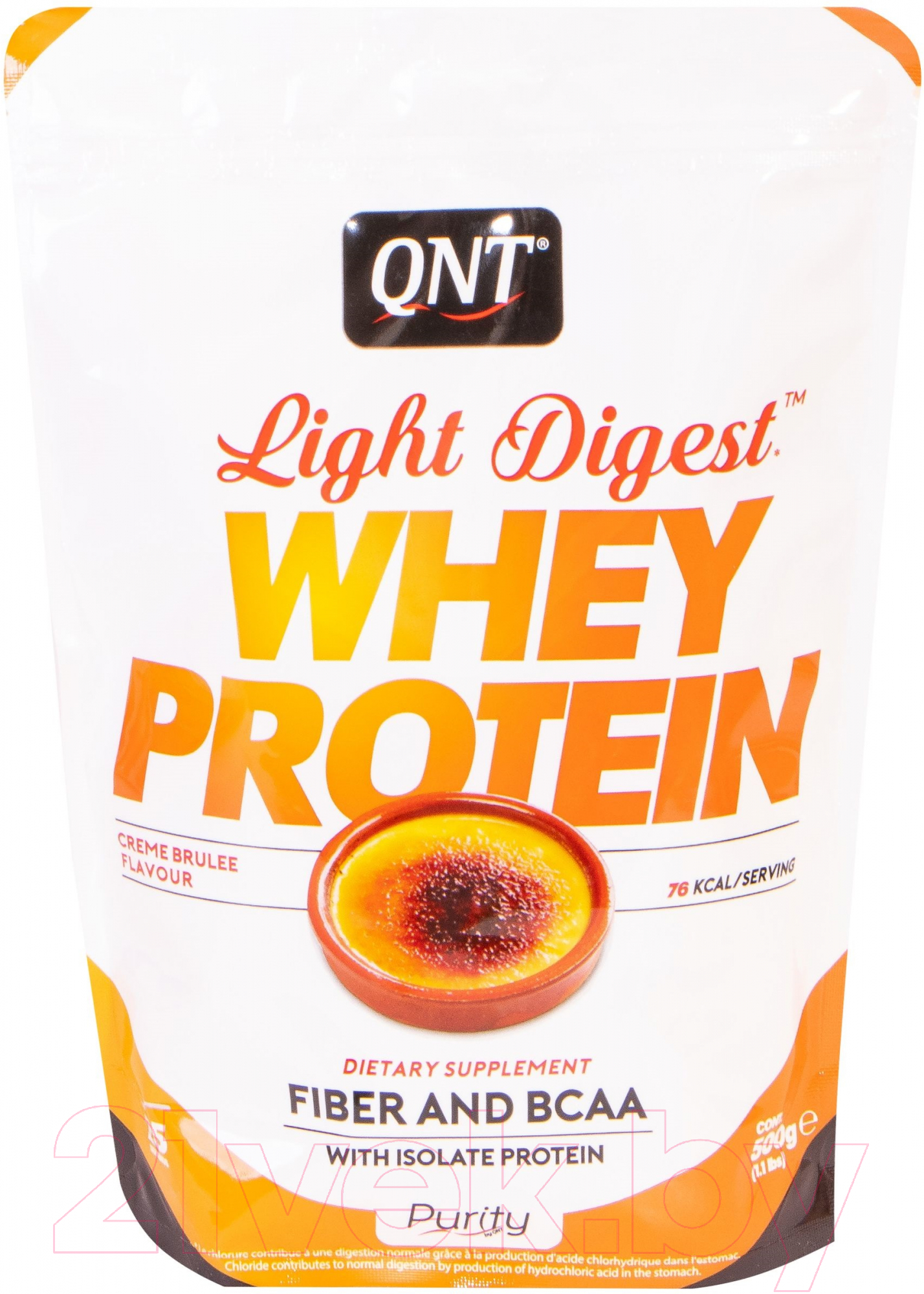 Протеин QNT Whey Light Digest крем-брюле / I00002611 (500г)