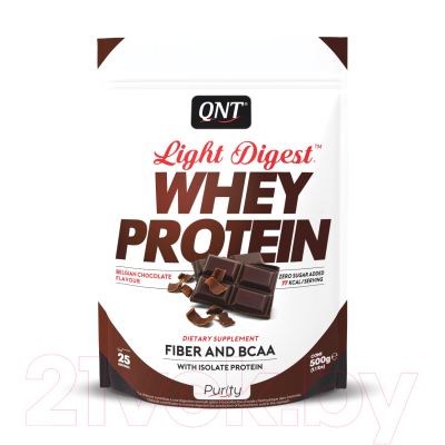Протеин QNT Whey Light Digest / I00002609 (500г, шоколад)