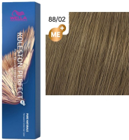 Крем-краска для волос Wella Professionals Koleston Perfect ME+ 88/02 (светлый блонд интенсивный натуральный матовый) - 