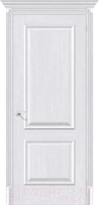 Дверь межкомнатная el'Porta Е Классико-12 90х200 (Milk Oak)