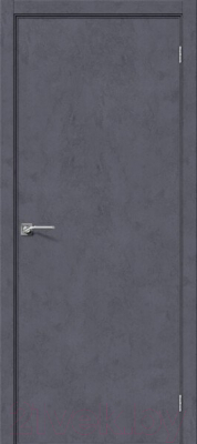 Дверь межкомнатная el'Porta Эко Порта-50 4AF 80x200 (Graphite Art/хром)
