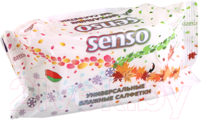 Влажные салфетки Senso Baby Универсальные  (100шт)